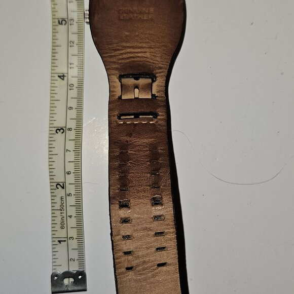 Fossil Mens Big Tic Jr-8198 Dragon Display Leather Strap Watch - Picture 11 of 15